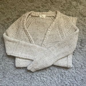 🛍Gray Knit Cardigan